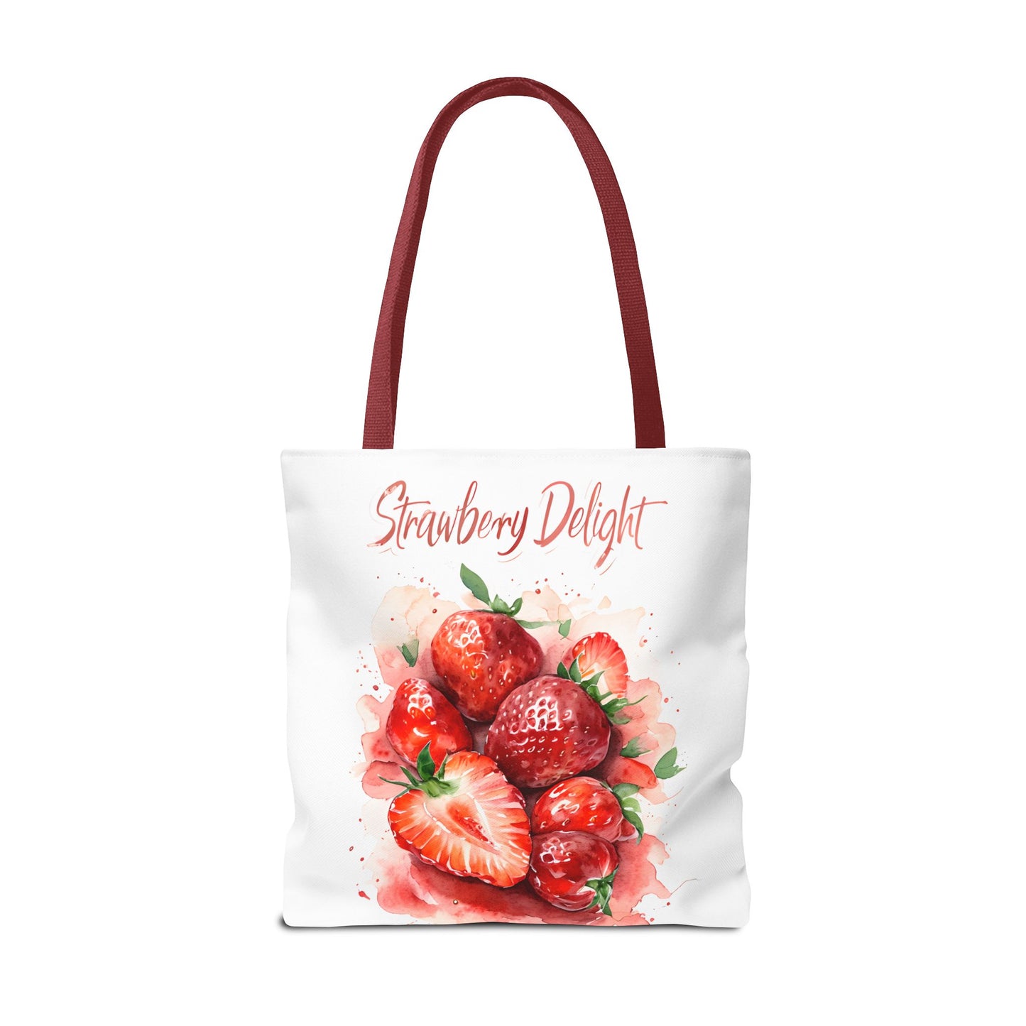 Strawberry Delight Tote Bag | Cute Grocery Tote | Summer Vibes Bag | Eco-Friendly Shopping Tote | Fun Gift for Fruit Lovers | Foodie Tote