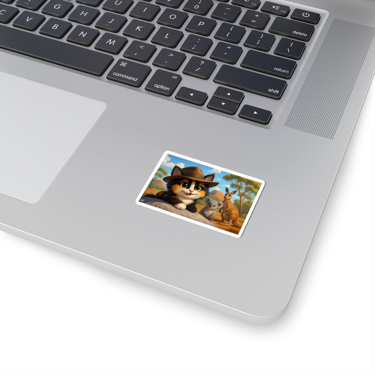 Gizmo's Australian Outback Adventures Kiss-Cut Sticker #8 | Pet Lover Decor | Laptop Décor | Gift for Cat Lovers | Stationery | Scrapbooking | Homeschooling | World Travel