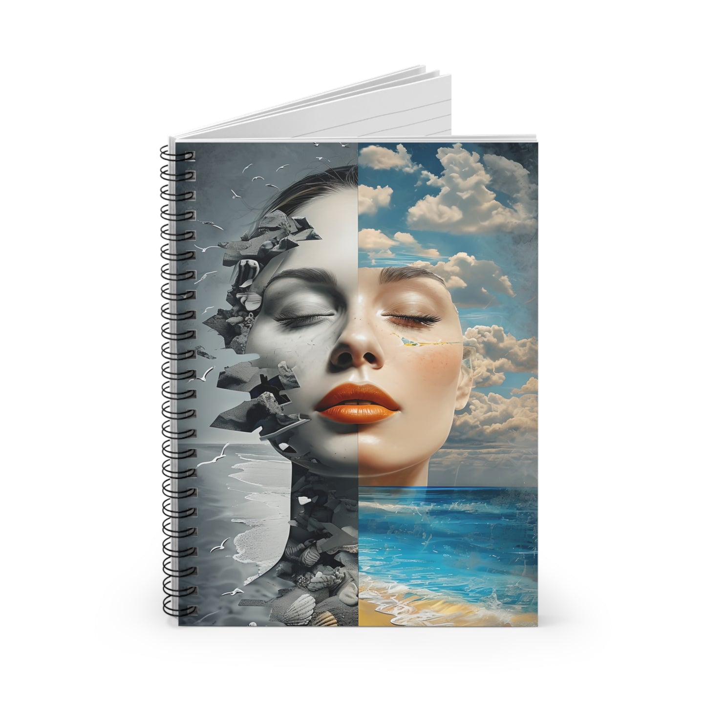Brain Dump Journal for Anxiety, ADHD, Bipolar, Stress Relief | Mental Health Notebook for Daily Mind Dumps | Emotional Clarity & Focus
