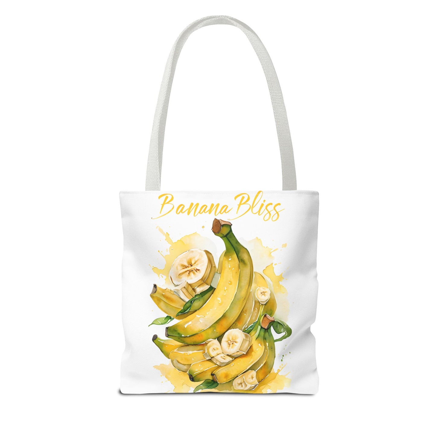 Banana Bliss Tote Bag | Eco-Friendly Shopper | Grocery Bag | Fruit Lover Gift | Beach Tote | Summertime Accessory | Foodie Tote
