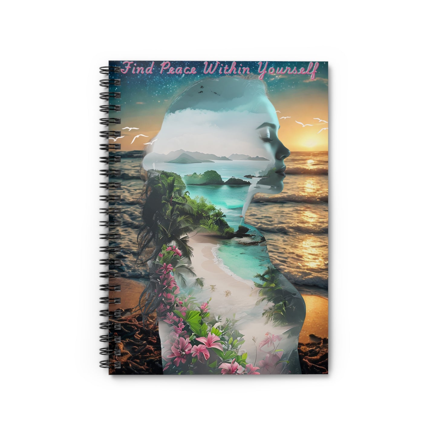 "Find Your Peace Within" – A Journal for Healing, Hope & Emotional Clarity – Brain Dump | Introvert | Neurodivergent Reflection