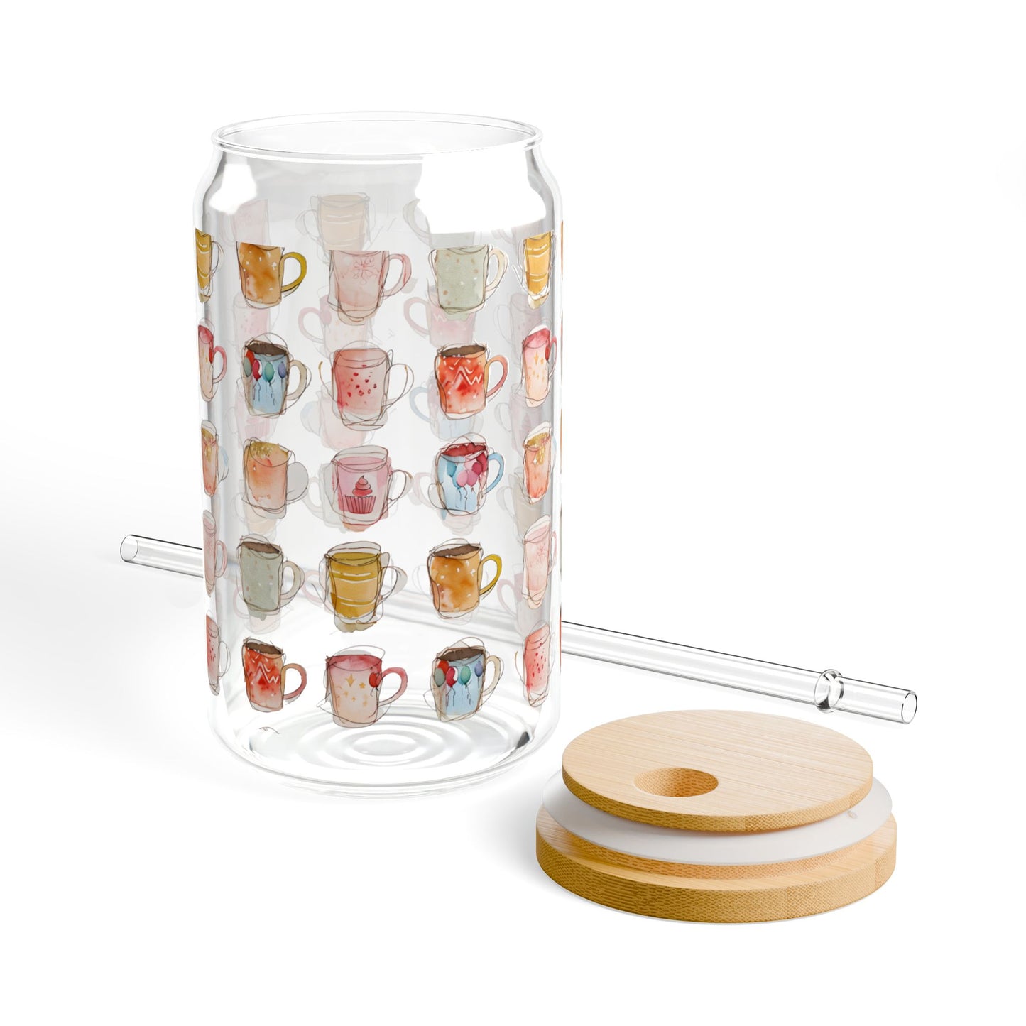 Iced Coffee & Matcha Cup | Iced Coffee Glass Tumbler | Medical Professionals | Gen Z | Perfect Housewarming, Anniversary, or Wedding Gift | Student & College Dorm Accessory