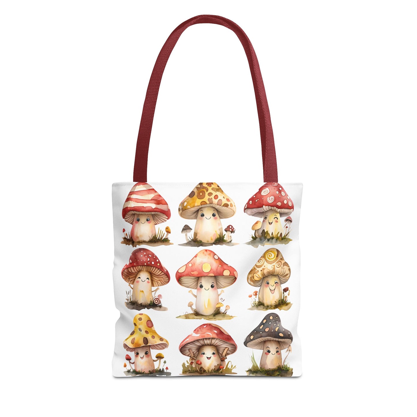 Cute Mushroom Tote Bag | Eco-Friendly Market Bag | Chic Grocery Tote | Gift for Nature Lovers | Fun Shopping Bag | Mushroom Lovers Gift