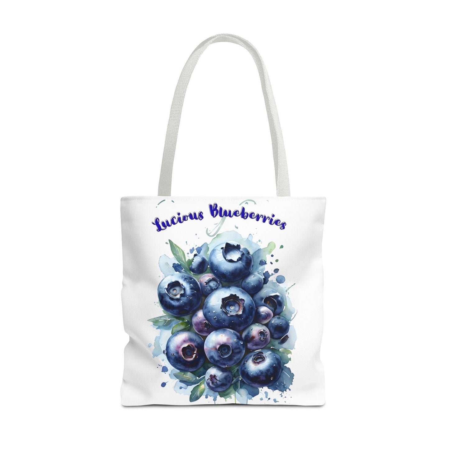 Lucious Blueberries Tote Bag | Cute Grocery Tote | Summer Vibes Bag | Eco-Friendly Shopping Tote | Fun Gift for Fruit Lovers | Foodie Tote