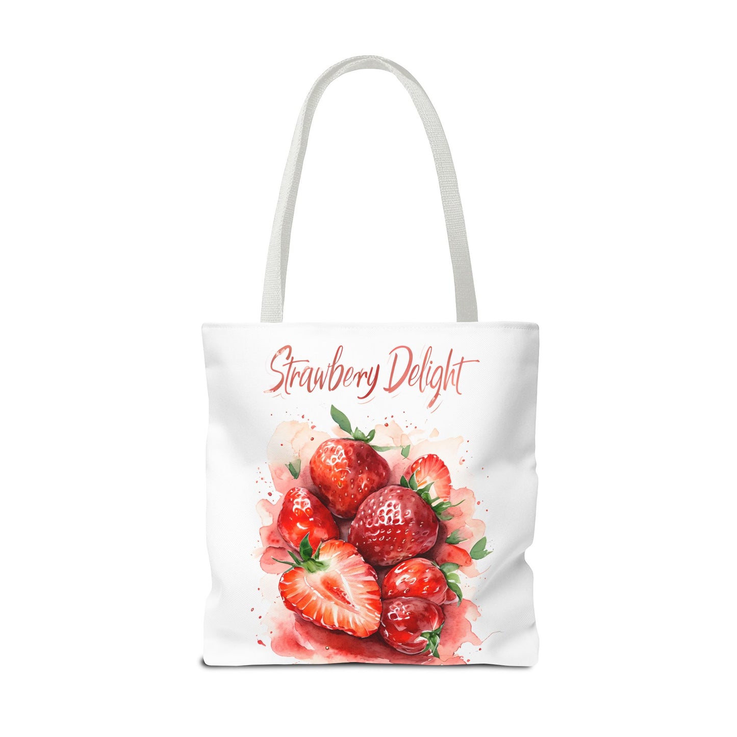 Strawberry Delight Tote Bag | Cute Grocery Tote | Summer Vibes Bag | Eco-Friendly Shopping Tote | Fun Gift for Fruit Lovers | Foodie Tote