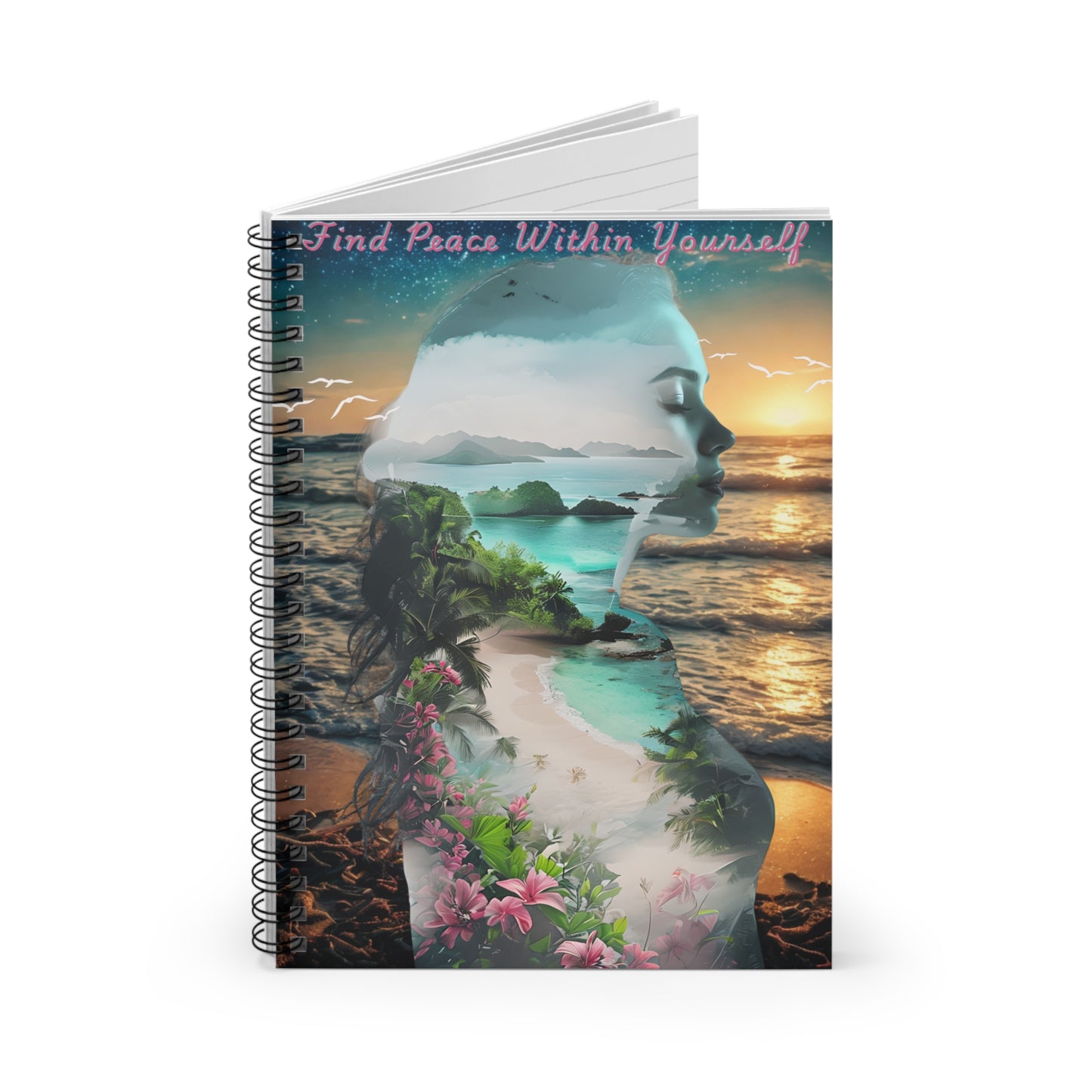"Find Your Peace Within" – A Journal for Healing, Hope & Emotional Clarity – Brain Dump | Introvert | Neurodivergent Reflection