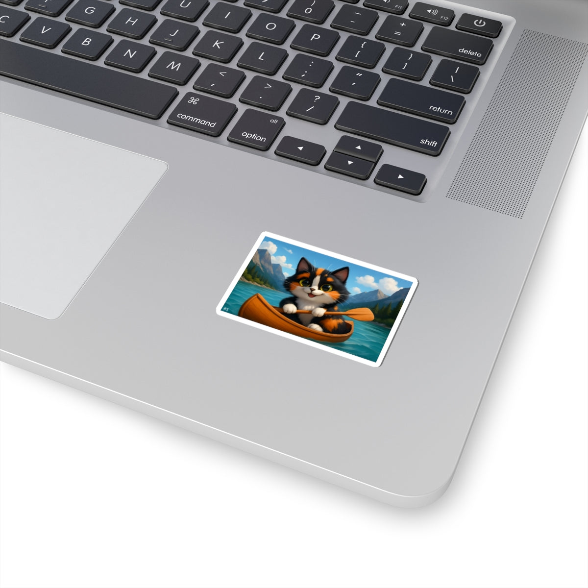 Gizmo's Rocky Mountain Adventures Kiss-Cut Sticker #1 | Pet Lover Decor | Laptop Décor | Gift for Cat Lovers | Stationery | Scrapbooking | Homeschooling