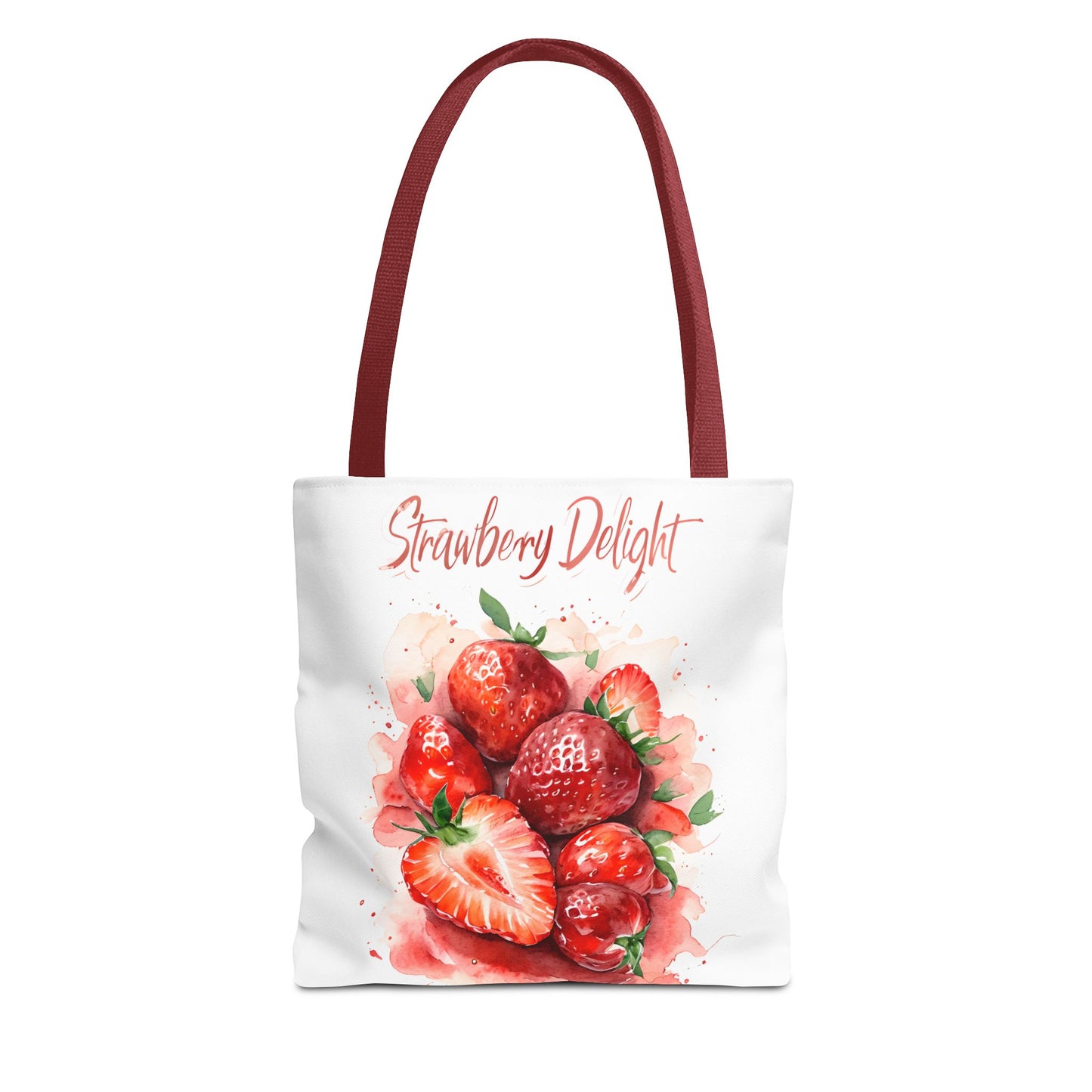 Strawberry Delight Tote Bag | Cute Grocery Tote | Summer Vibes Bag | Eco-Friendly Shopping Tote | Fun Gift for Fruit Lovers | Foodie Tote