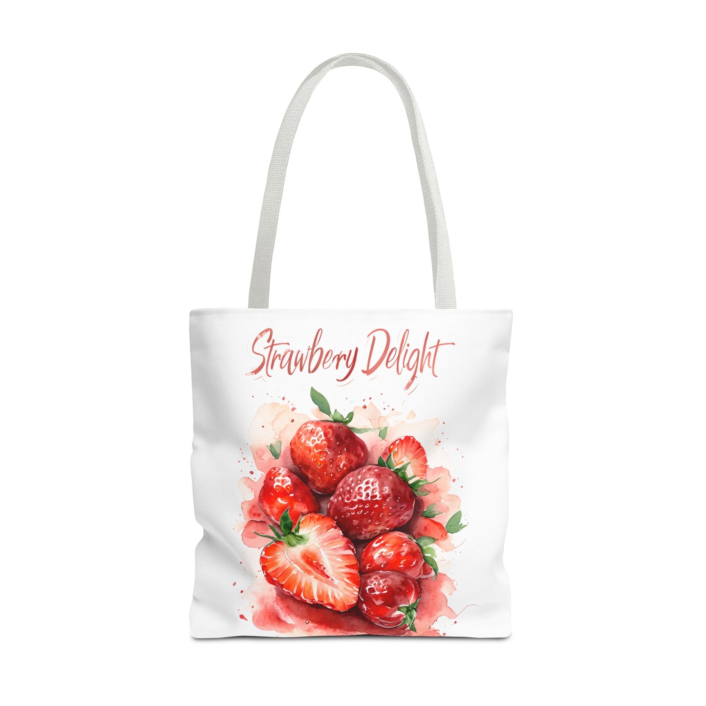 Strawberry Delight Tote Bag | Cute Grocery Tote | Summer Vibes Bag | Eco-Friendly Shopping Tote | Fun Gift for Fruit Lovers | Foodie Tote