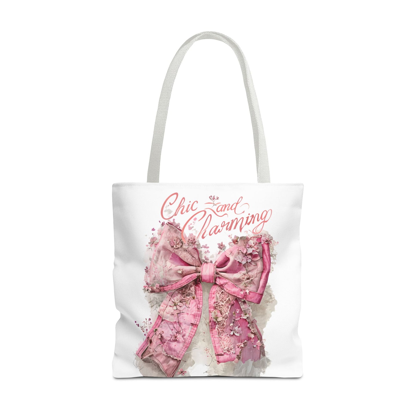 Chic and Charming Bow Tote Bag | Cute Handbag | Coquette Tote | Gift for Her | Shopping Bag | Spring Accessory