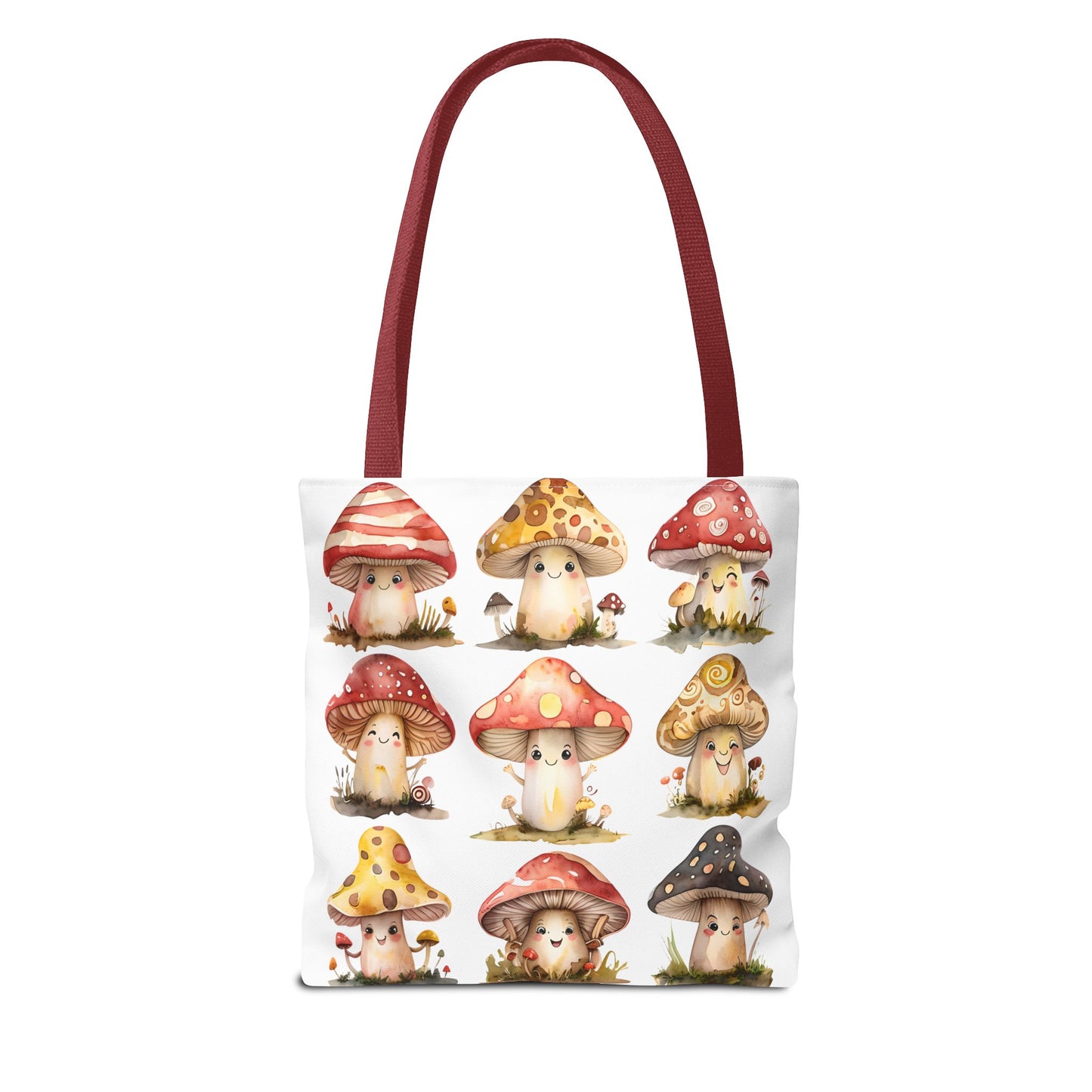 Cute Mushroom Tote Bag | Eco-Friendly Market Bag | Chic Grocery Tote | Gift for Nature Lovers | Fun Shopping Bag | Mushroom Lovers Gift