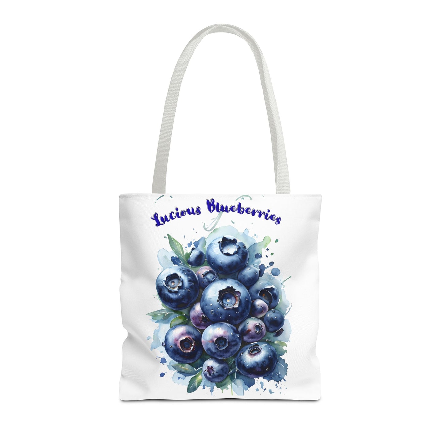 Lucious Blueberries Tote Bag | Cute Grocery Tote | Summer Vibes Bag | Eco-Friendly Shopping Tote | Fun Gift for Fruit Lovers | Foodie Tote