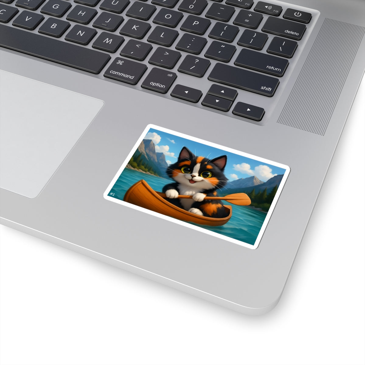 Gizmo's Rocky Mountain Adventures Kiss-Cut Sticker #1 | Pet Lover Decor | Laptop Décor | Gift for Cat Lovers | Stationery | Scrapbooking | Homeschooling