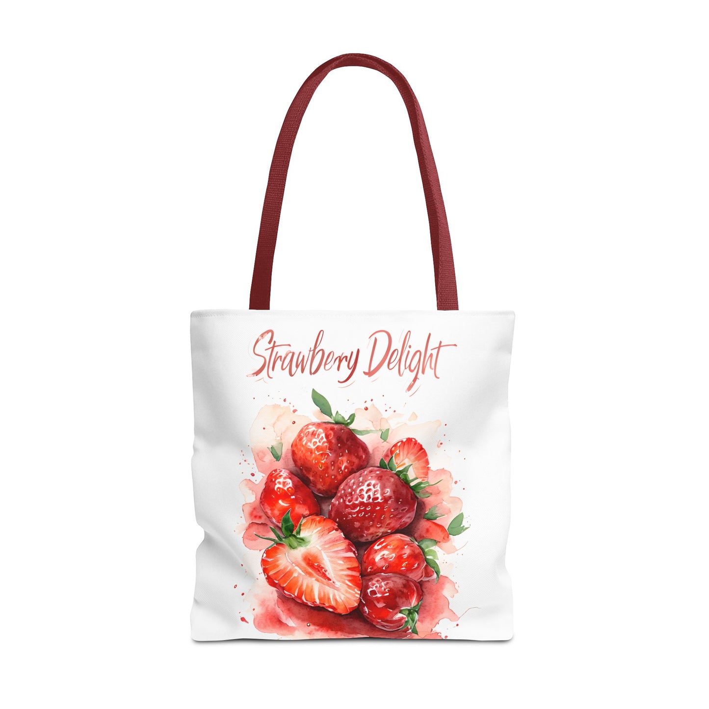 Strawberry Delight Tote Bag | Cute Grocery Tote | Summer Vibes Bag | Eco-Friendly Shopping Tote | Fun Gift for Fruit Lovers | Foodie Tote