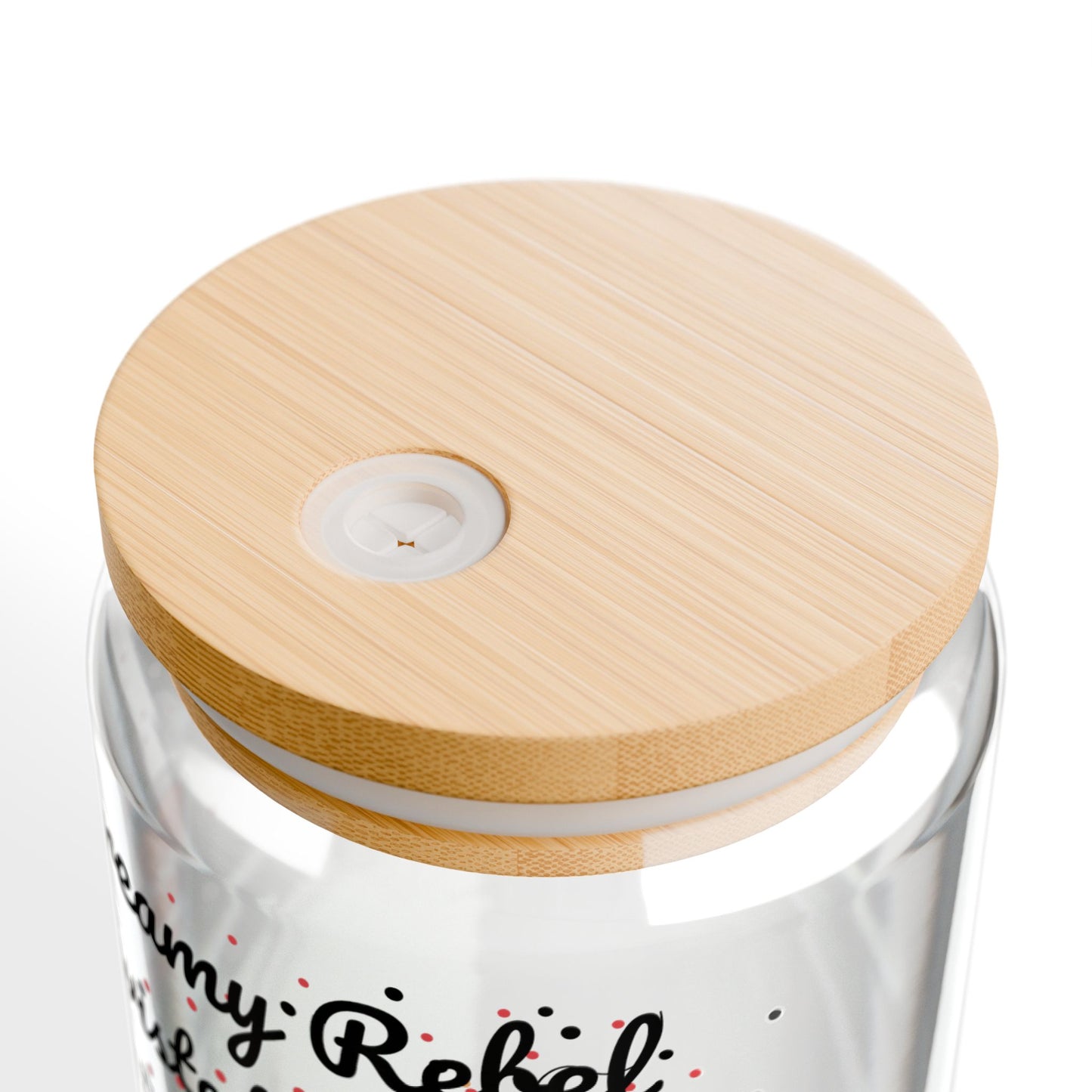 Creamy Rebel Twisted Soda Glass Sipper Cup | Gen Z Must Have | Anniversary, Wedding & Housewarming Gift | Perfect for Busy Moms & Students