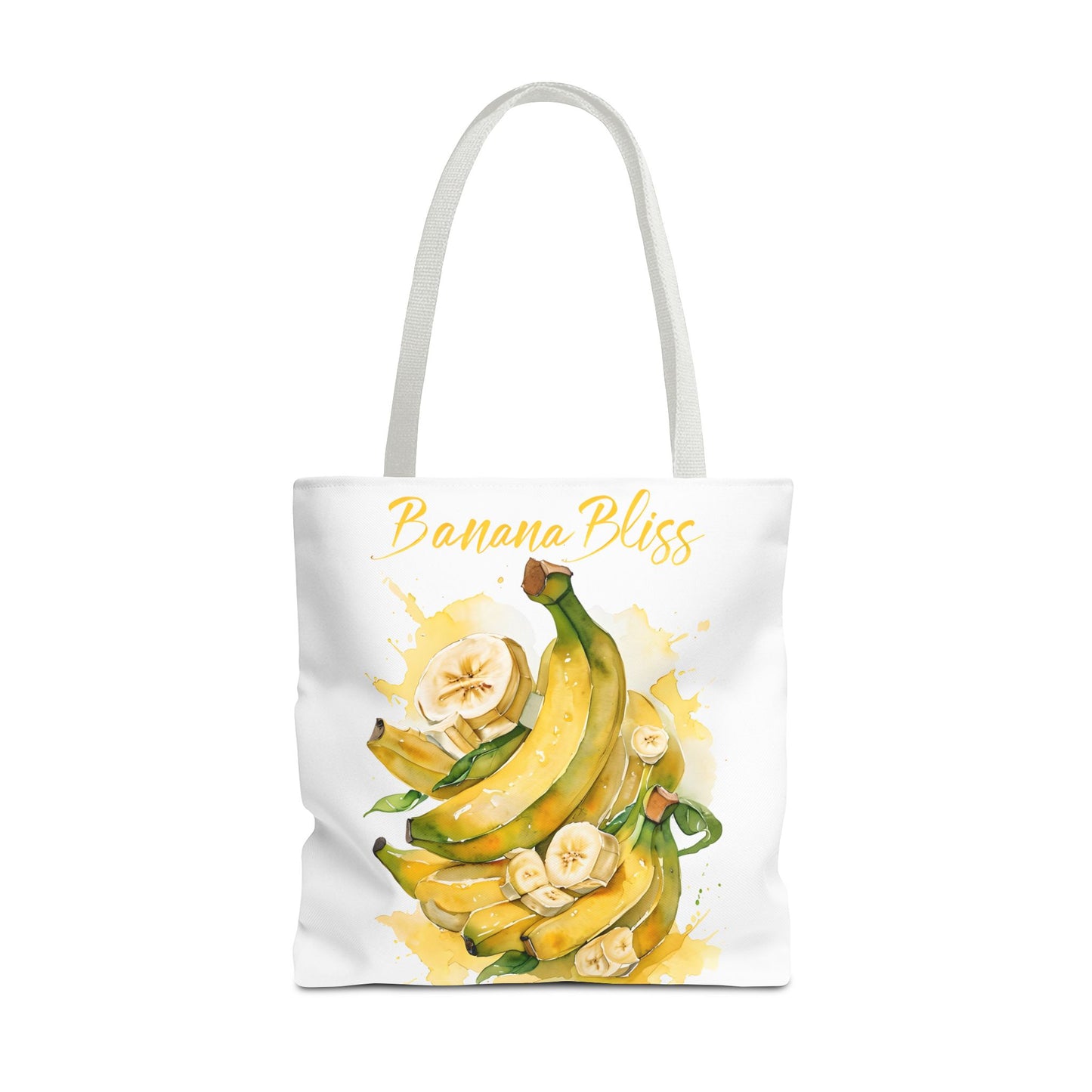 Banana Bliss Tote Bag | Eco-Friendly Shopper | Grocery Bag | Fruit Lover Gift | Beach Tote | Summertime Accessory | Foodie Tote