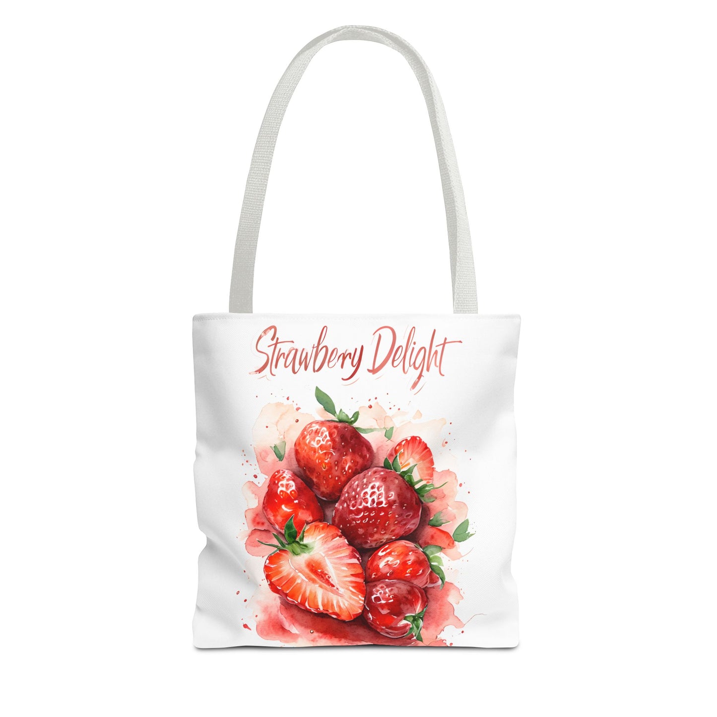 Strawberry Delight Tote Bag | Cute Grocery Tote | Summer Vibes Bag | Eco-Friendly Shopping Tote | Fun Gift for Fruit Lovers | Foodie Tote