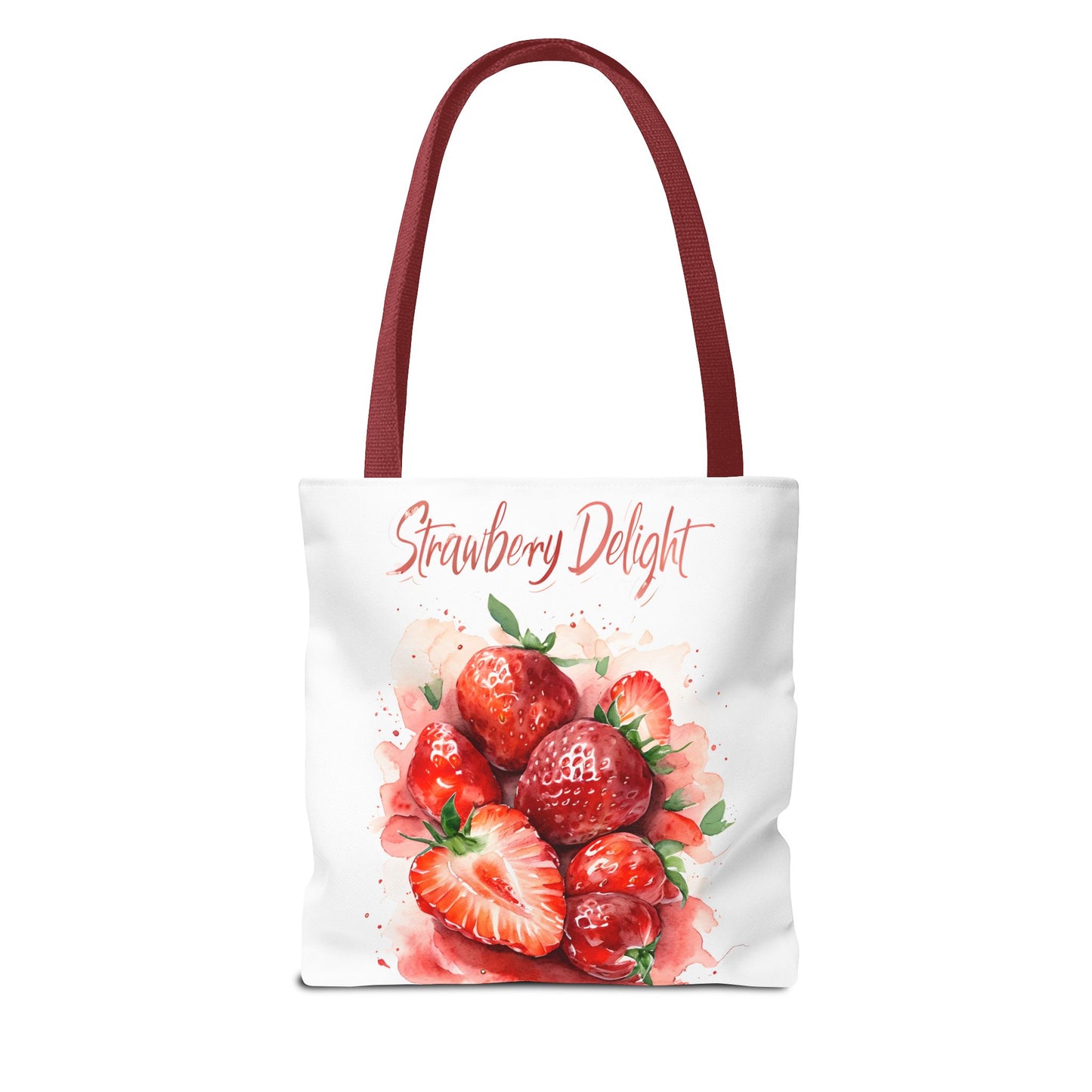 Strawberry Delight Tote Bag | Cute Grocery Tote | Summer Vibes Bag | Eco-Friendly Shopping Tote | Fun Gift for Fruit Lovers | Foodie Tote