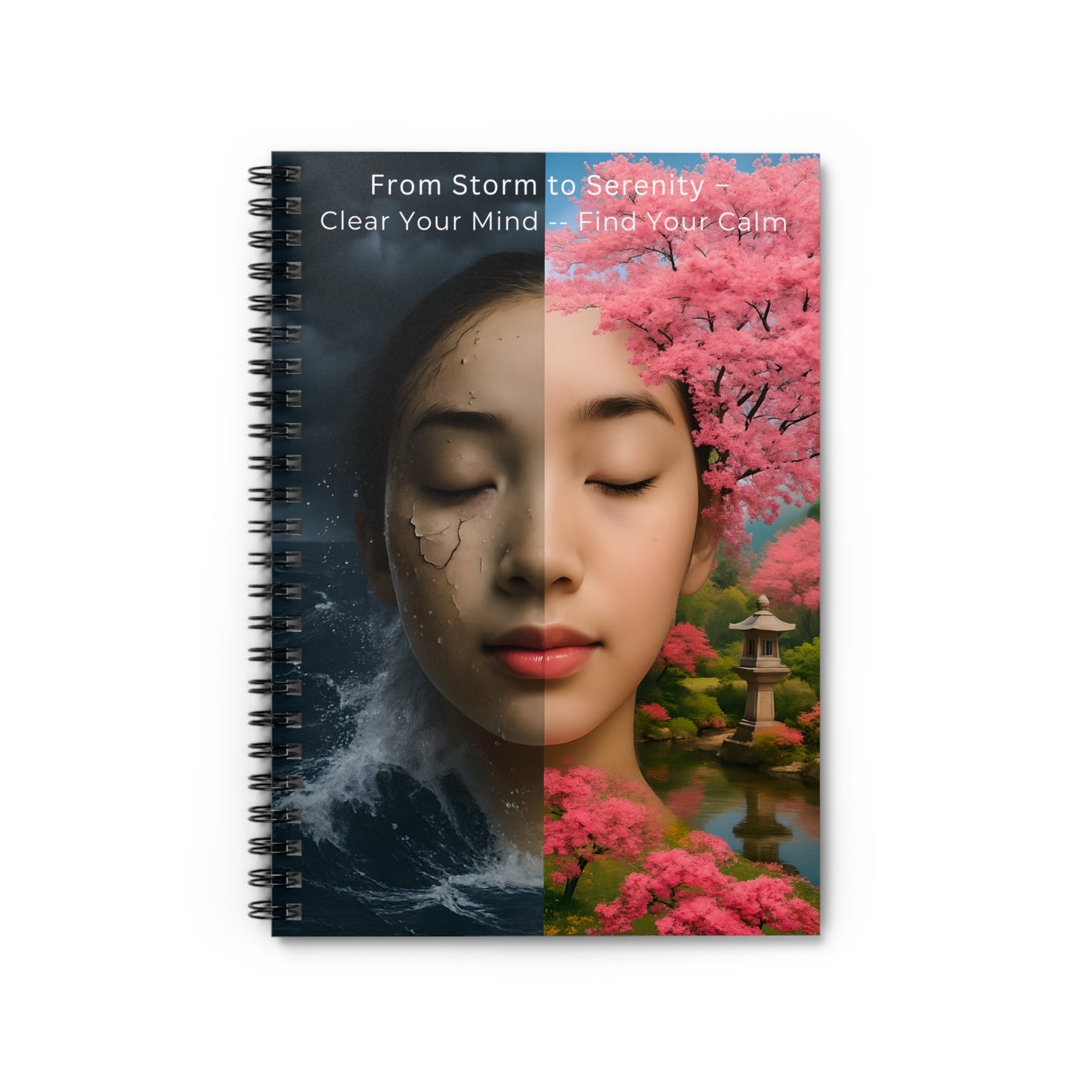 "From Storm to Serenity" Brain Dump Journal | ADHD and Neurodivergent-Friendly Thought Organizer for Stress & Clarity | Gift for Creatives | Mindfulness | Therapy Notes