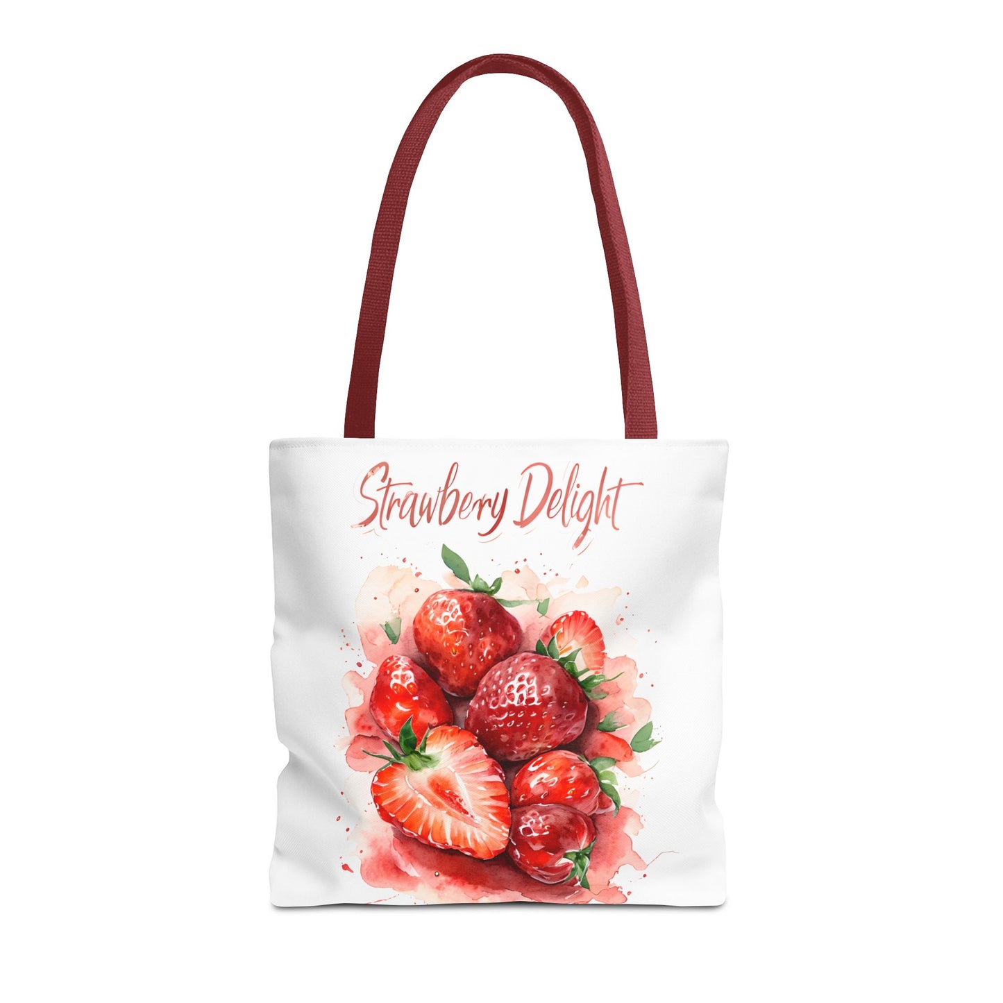 Strawberry Delight Tote Bag | Cute Grocery Tote | Summer Vibes Bag | Eco-Friendly Shopping Tote | Fun Gift for Fruit Lovers | Foodie Tote