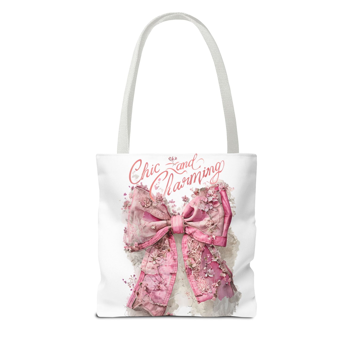 Chic and Charming Bow Tote Bag | Cute Handbag | Coquette Tote | Gift for Her | Shopping Bag | Spring Accessory
