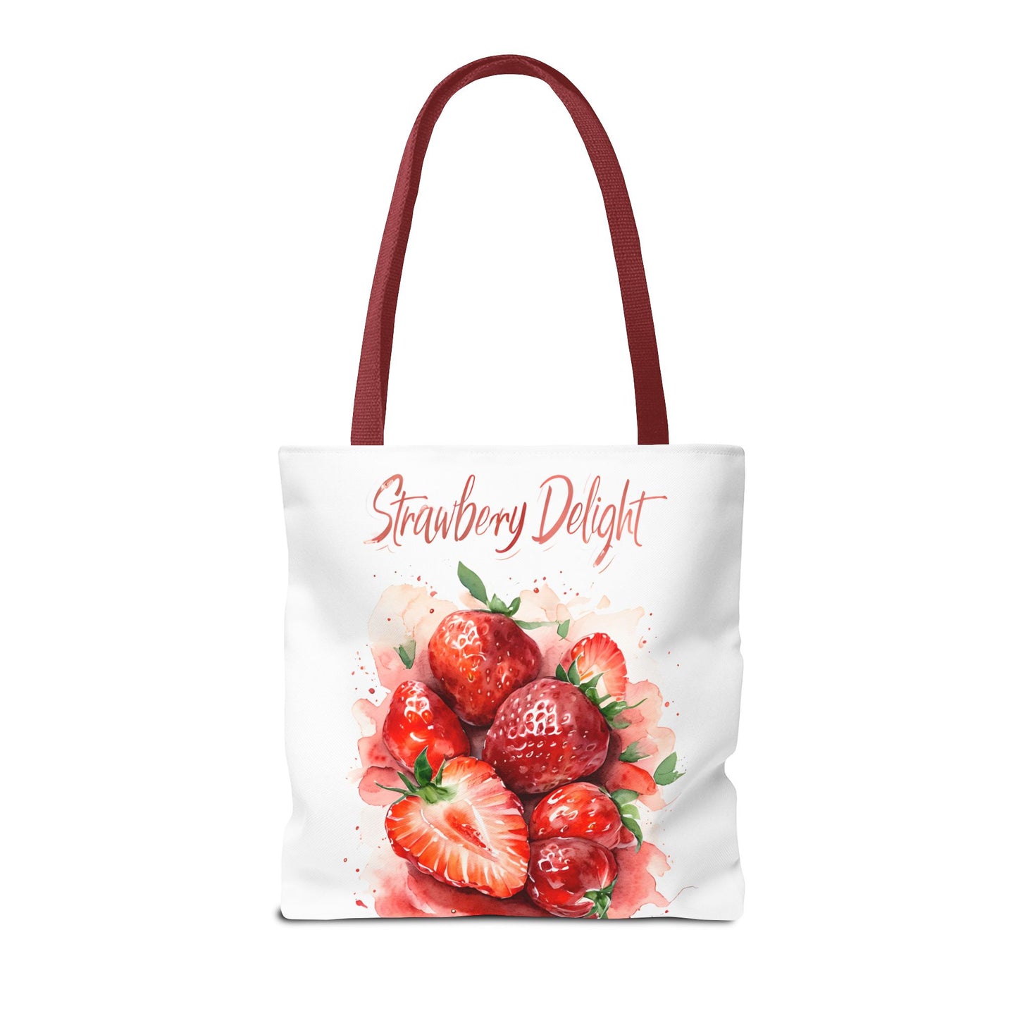Strawberry Delight Tote Bag | Cute Grocery Tote | Summer Vibes Bag | Eco-Friendly Shopping Tote | Fun Gift for Fruit Lovers | Foodie Tote