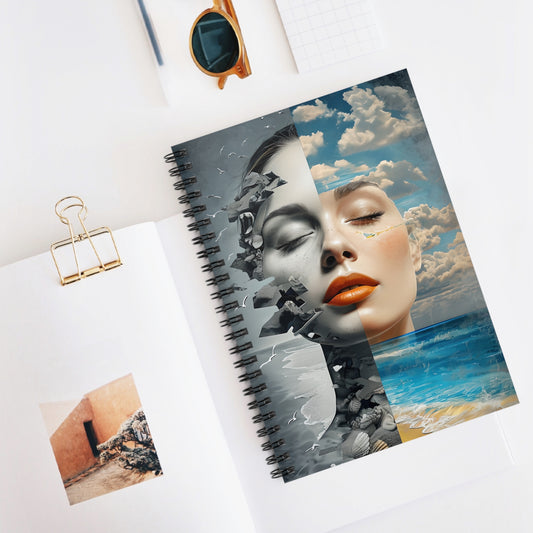 Brain Dump Journal for Anxiety, ADHD, Bipolar, Stress Relief | Mental Health Notebook for Daily Mind Dumps | Emotional Clarity & Focus