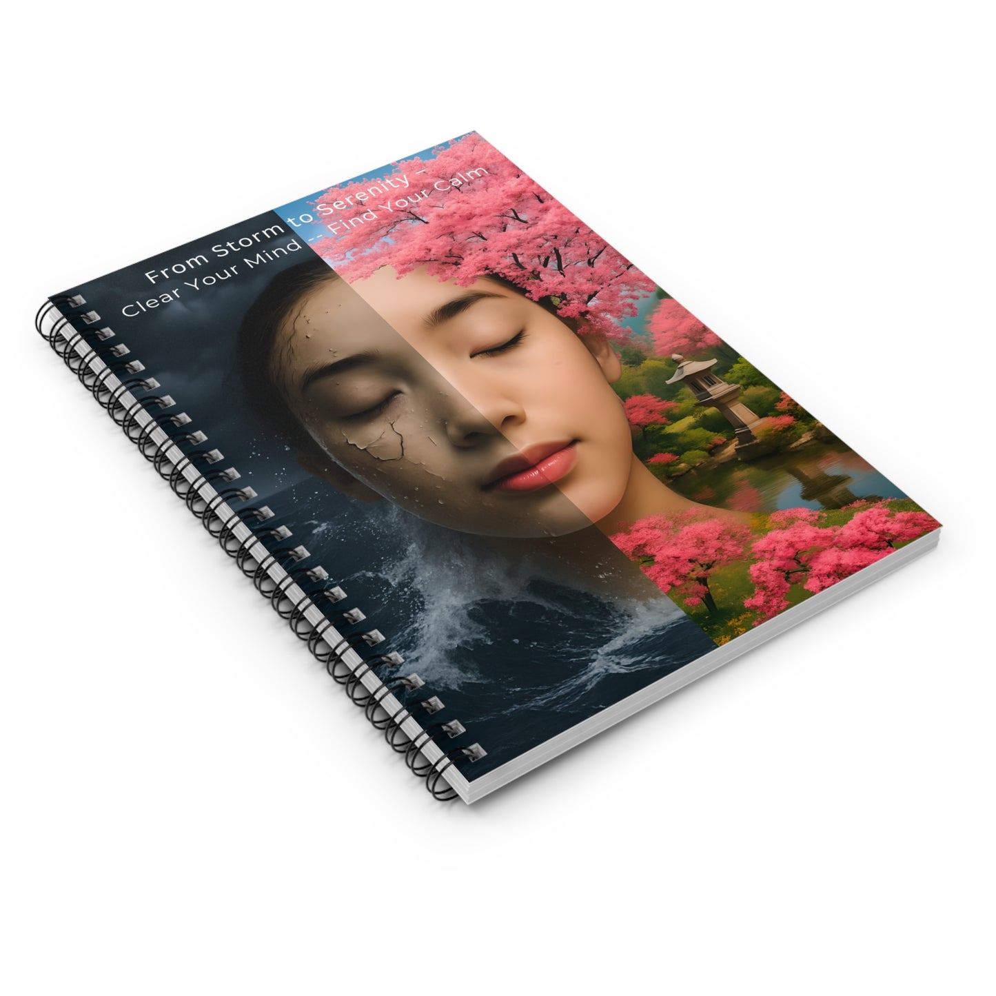 "From Storm to Serenity" Brain Dump Journal | ADHD and Neurodivergent-Friendly Thought Organizer for Stress & Clarity | Gift for Creatives | Mindfulness | Therapy Notes